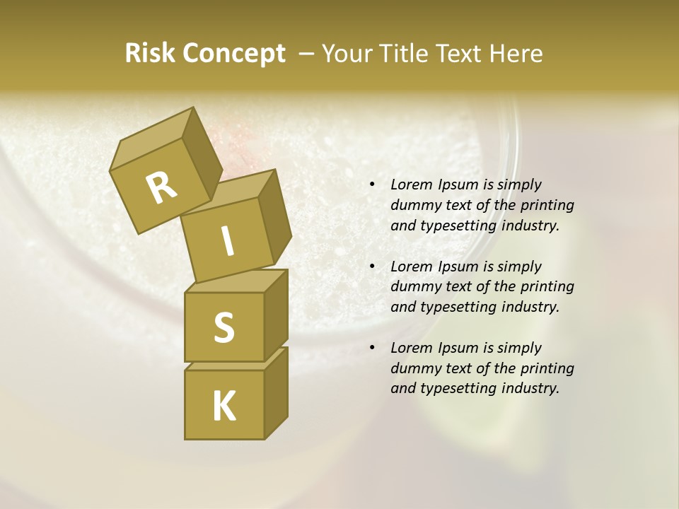 Citrus Fruit Peru Liquor PowerPoint Template