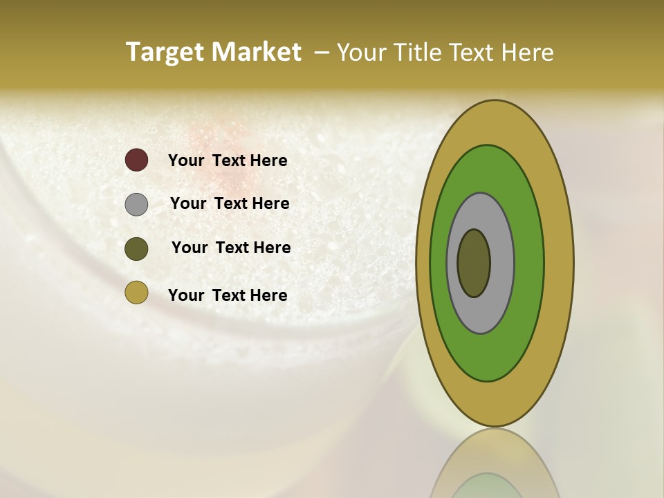 Citrus Fruit Peru Liquor PowerPoint Template