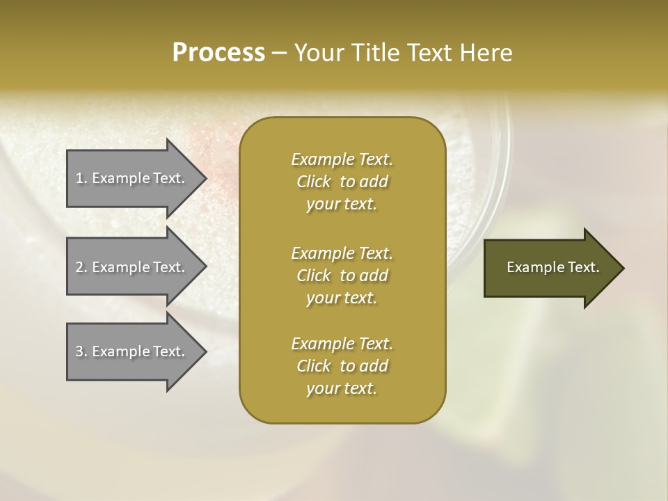 Citrus Fruit Peru Liquor PowerPoint Template