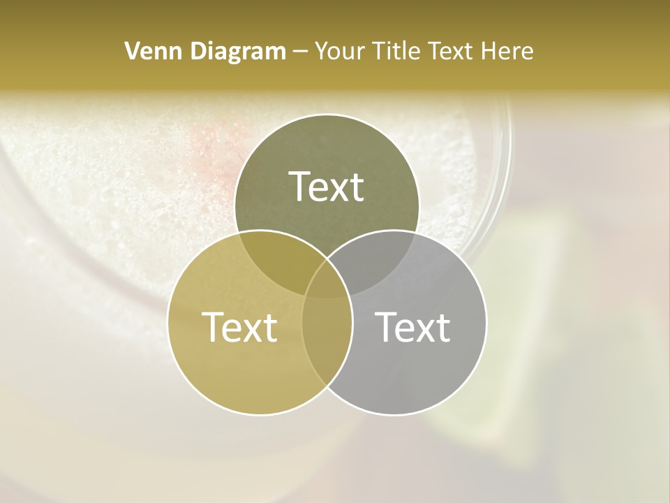 Citrus Fruit Peru Liquor PowerPoint Template