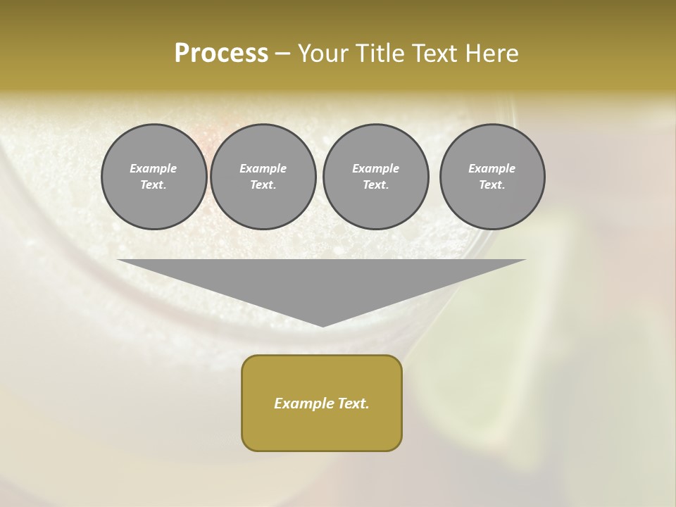 Citrus Fruit Peru Liquor PowerPoint Template