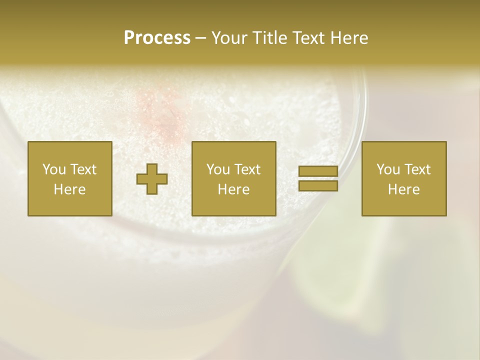 Citrus Fruit Peru Liquor PowerPoint Template