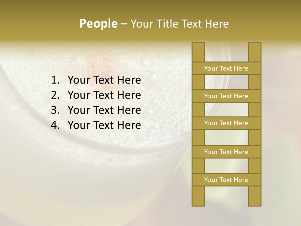 Citrus Fruit Peru Liquor PowerPoint Template