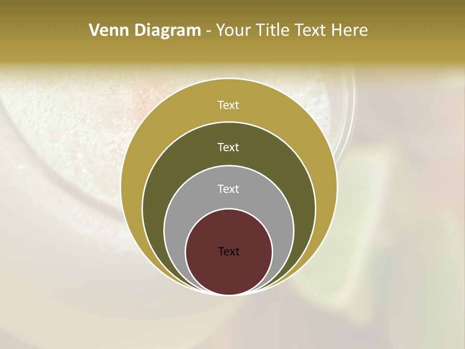 Citrus Fruit Peru Liquor PowerPoint Template