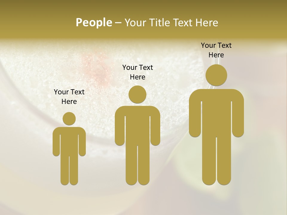 Citrus Fruit Peru Liquor PowerPoint Template