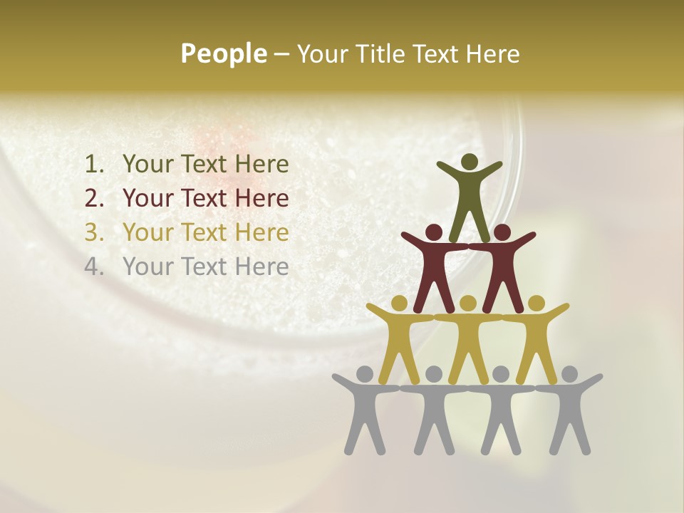 Citrus Fruit Peru Liquor PowerPoint Template