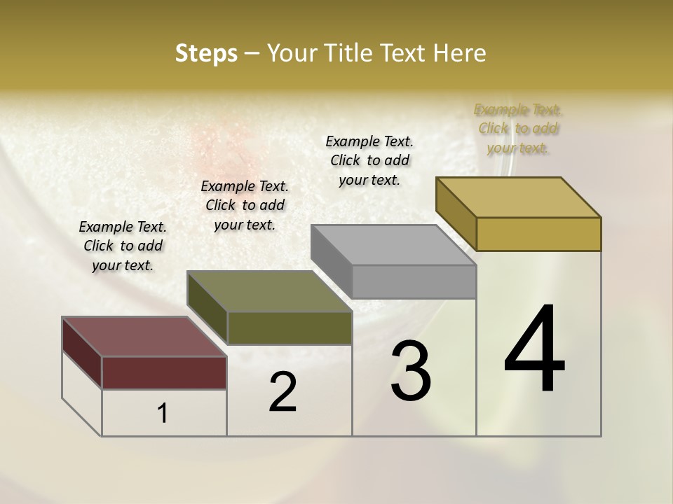 Citrus Fruit Peru Liquor PowerPoint Template