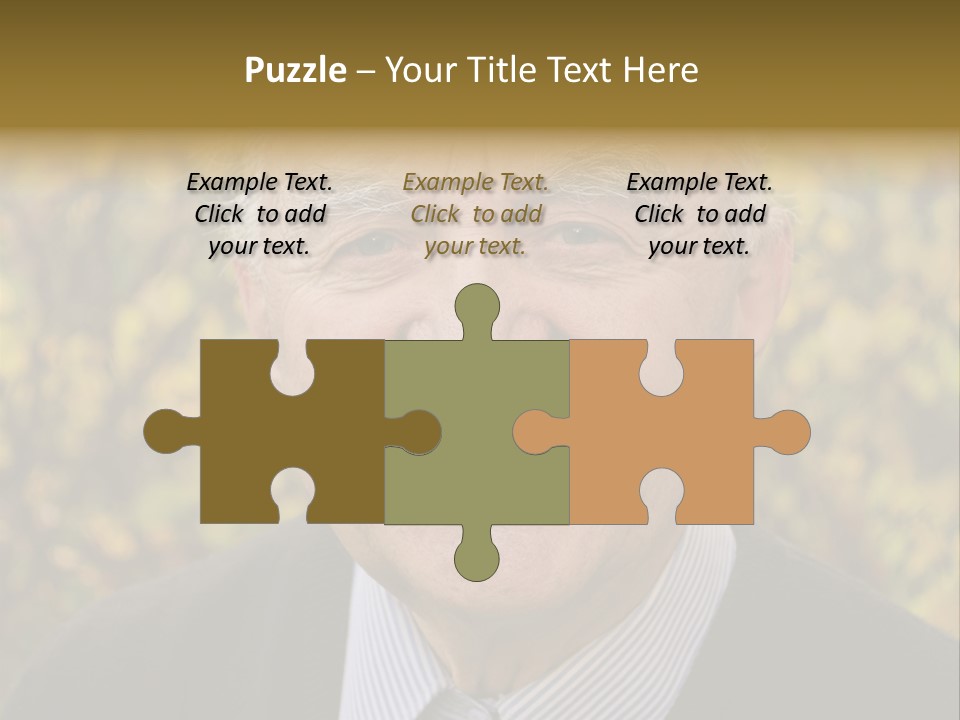 Gardener Age Aging PowerPoint Template