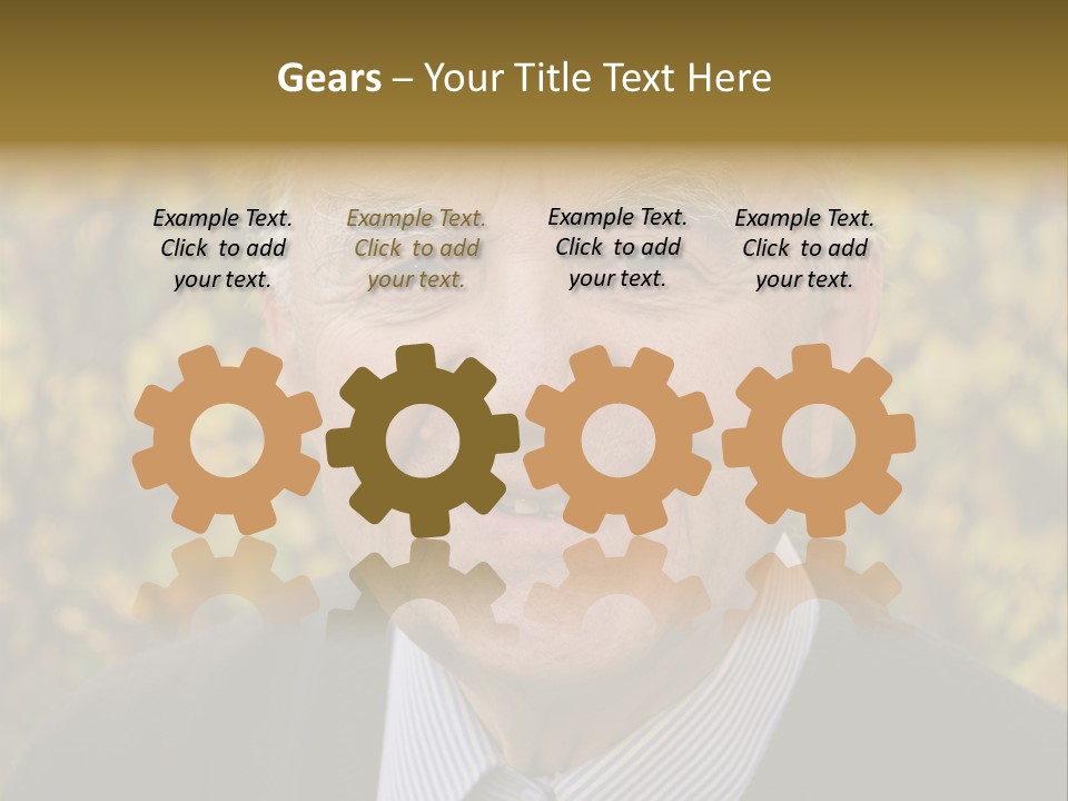 Gardener Age Aging PowerPoint Template