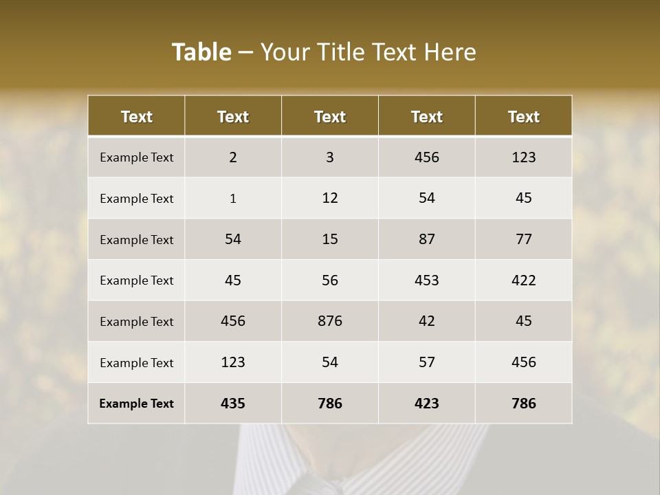 Gardener Age Aging PowerPoint Template