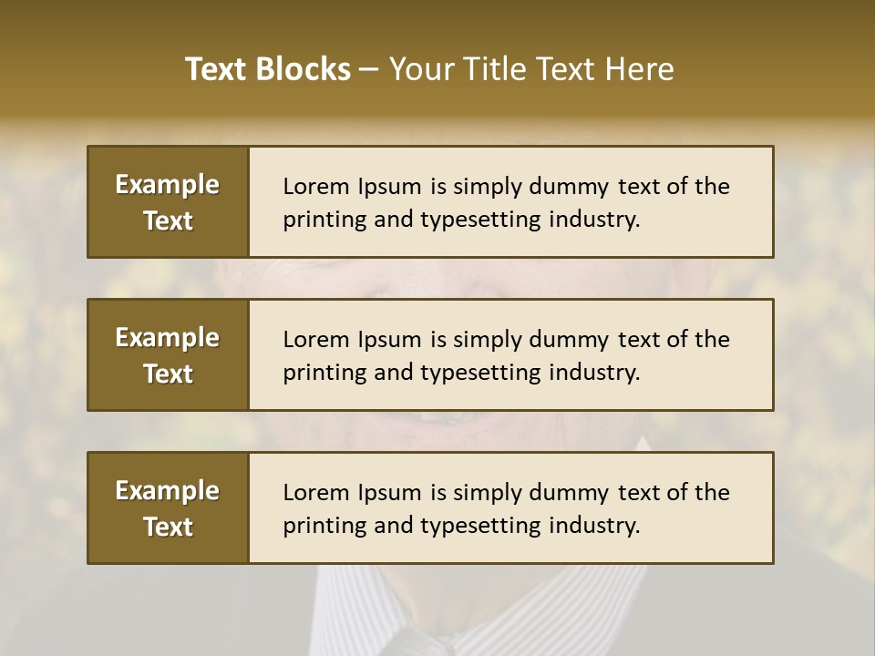 Gardener Age Aging PowerPoint Template