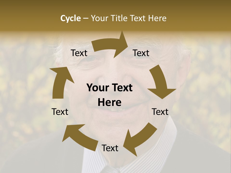 Gardener Age Aging PowerPoint Template