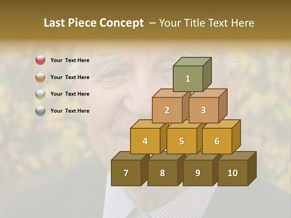 Gardener Age Aging PowerPoint Template