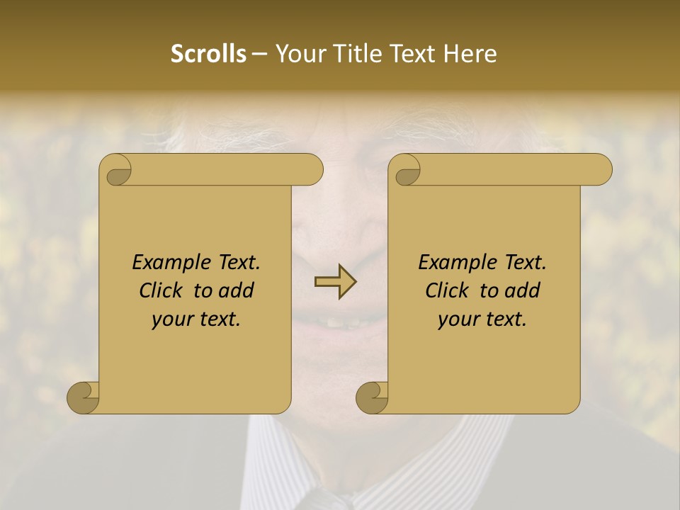 Gardener Age Aging PowerPoint Template