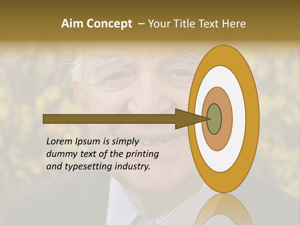 Gardener Age Aging PowerPoint Template