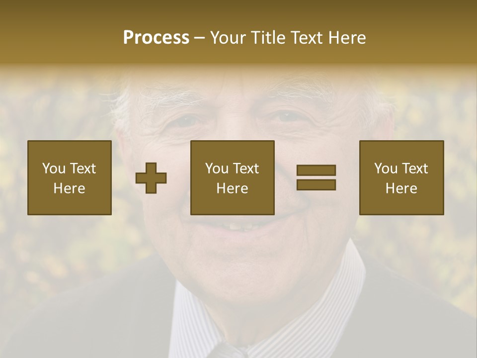 Gardener Age Aging PowerPoint Template
