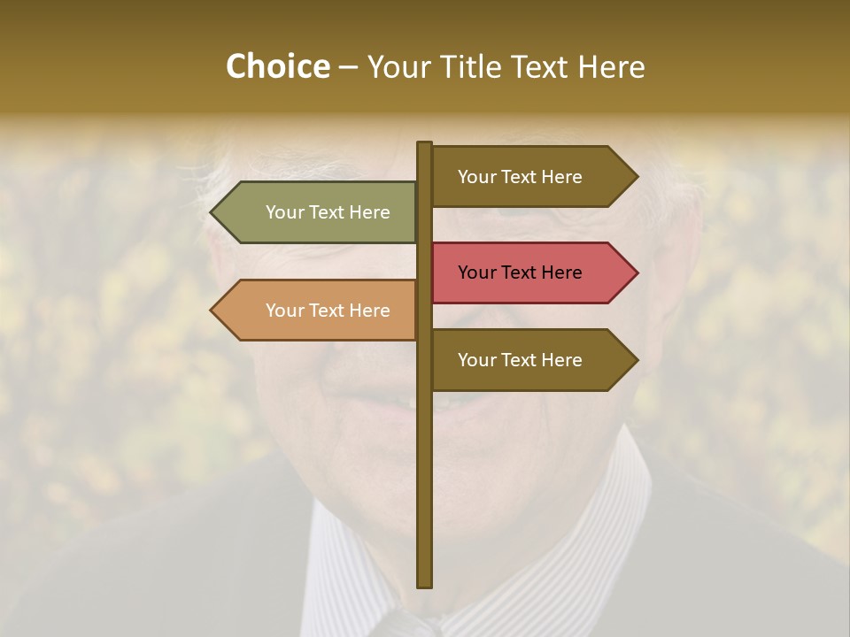 Gardener Age Aging PowerPoint Template