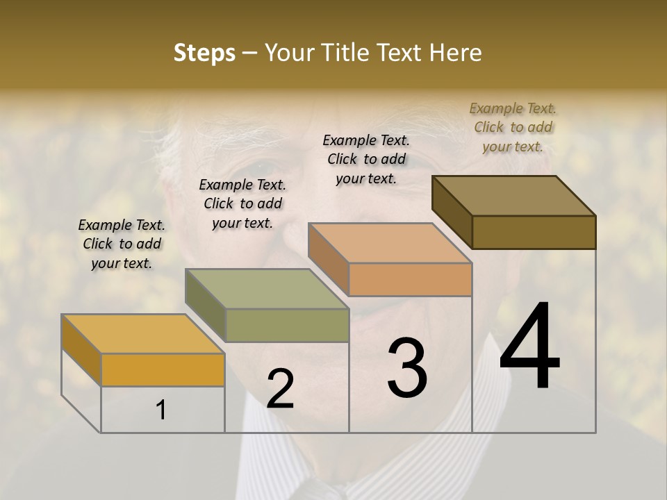 Gardener Age Aging PowerPoint Template