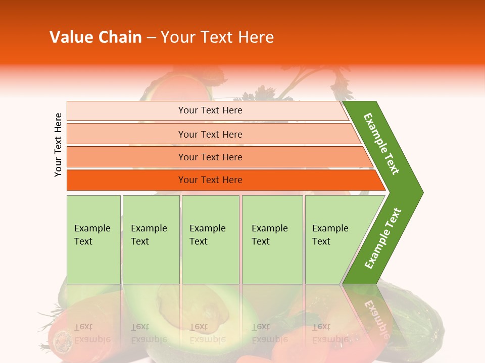 Vegetable Health Avocado PowerPoint Template