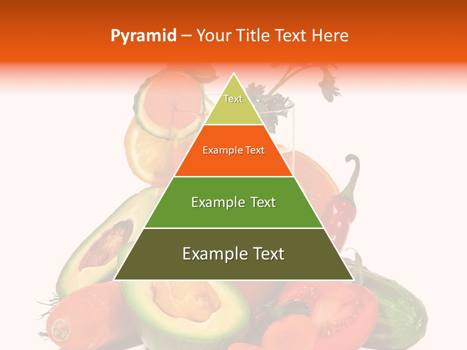 Vegetable Health Avocado PowerPoint Template