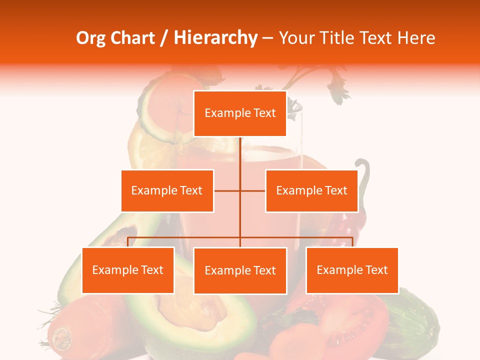 Vegetable Health Avocado PowerPoint Template