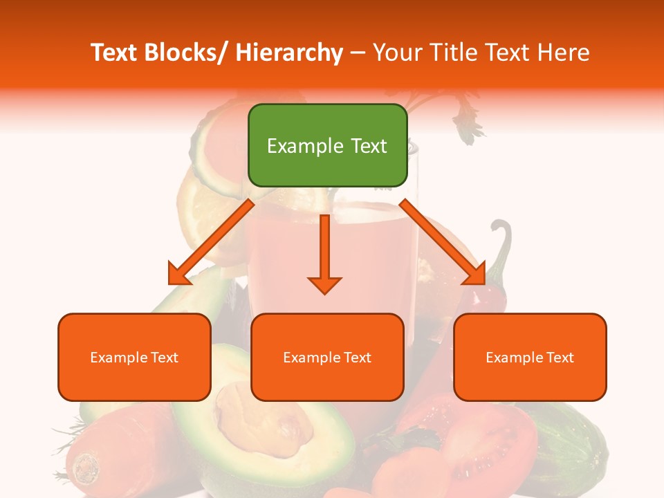 Vegetable Health Avocado PowerPoint Template