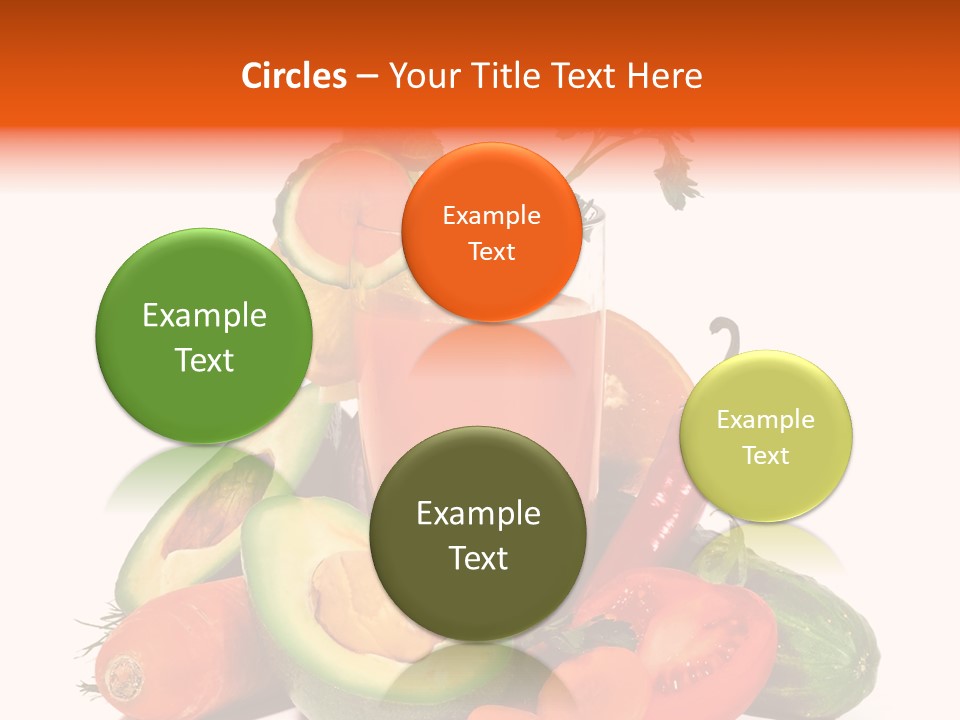 Vegetable Health Avocado PowerPoint Template