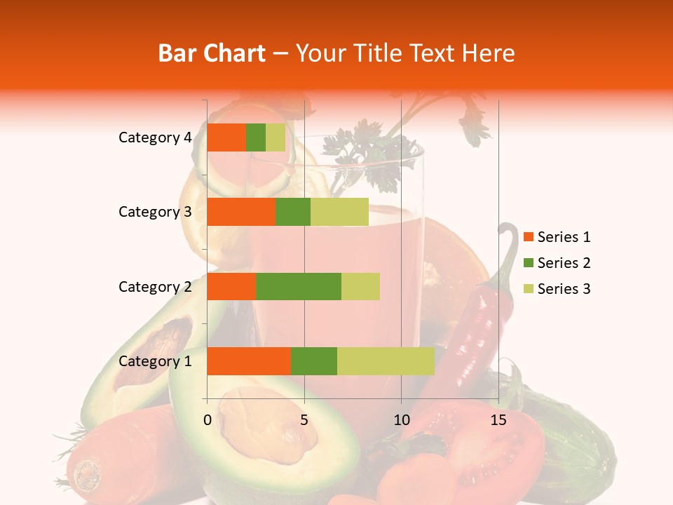Vegetable Health Avocado PowerPoint Template