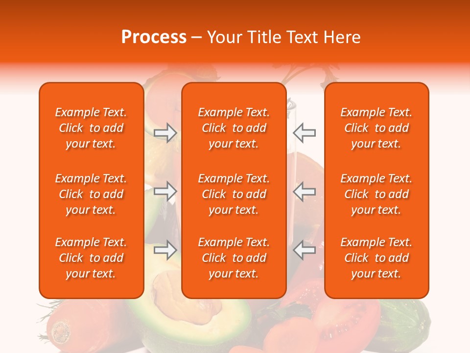 Vegetable Health Avocado PowerPoint Template