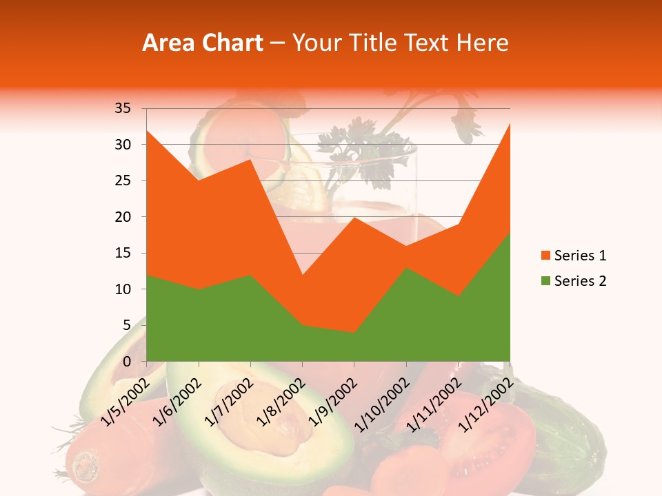 Vegetable Health Avocado PowerPoint Template
