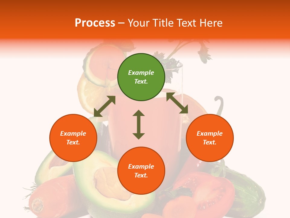 Vegetable Health Avocado PowerPoint Template