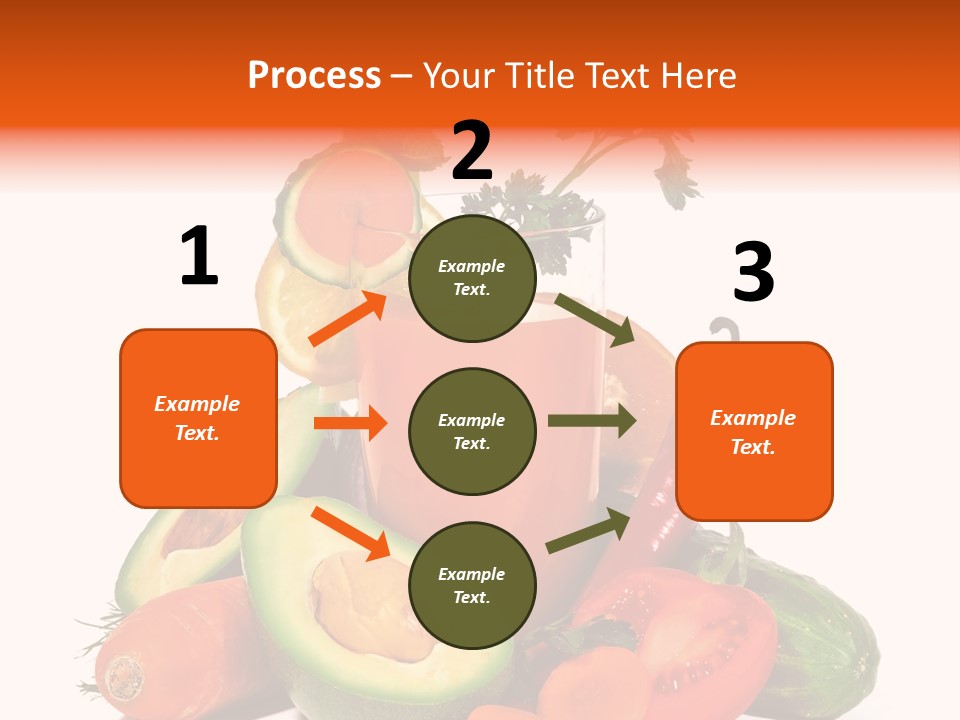Vegetable Health Avocado PowerPoint Template