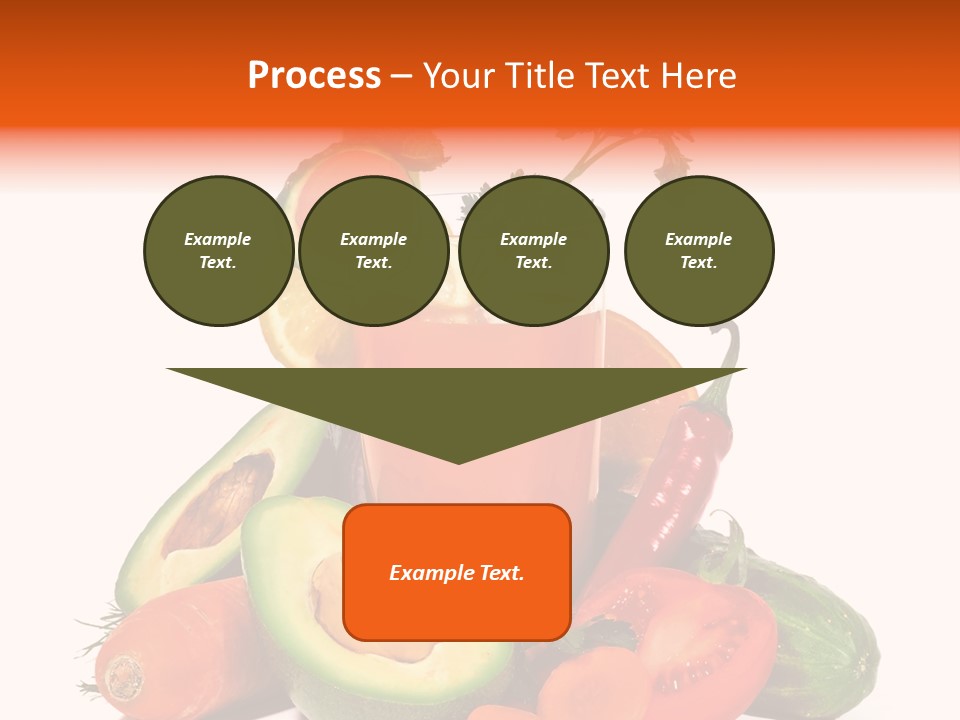 Vegetable Health Avocado PowerPoint Template