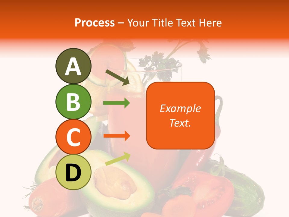 Vegetable Health Avocado PowerPoint Template