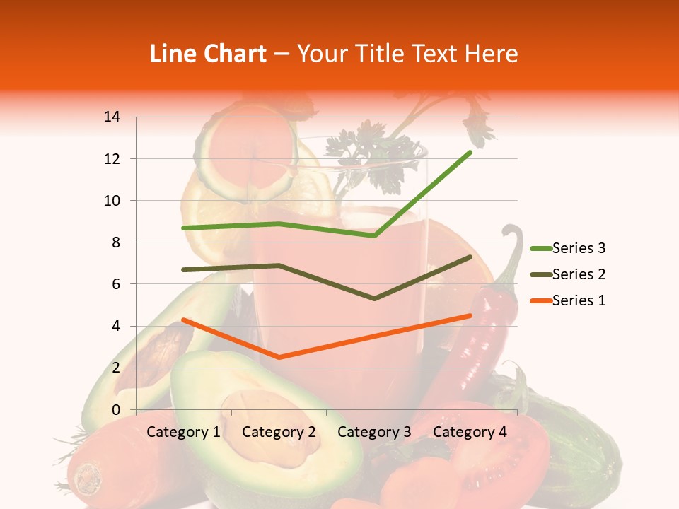 Vegetable Health Avocado PowerPoint Template