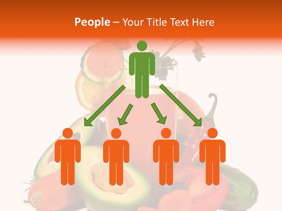 Vegetable Health Avocado PowerPoint Template