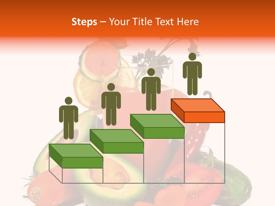 Vegetable Health Avocado PowerPoint Template