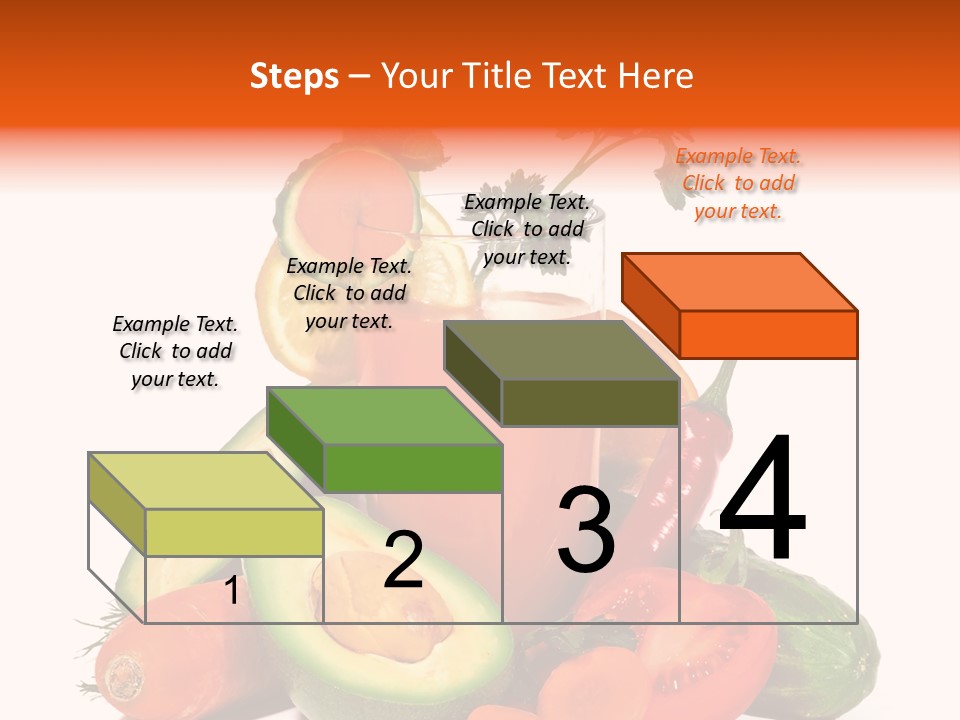 Vegetable Health Avocado PowerPoint Template