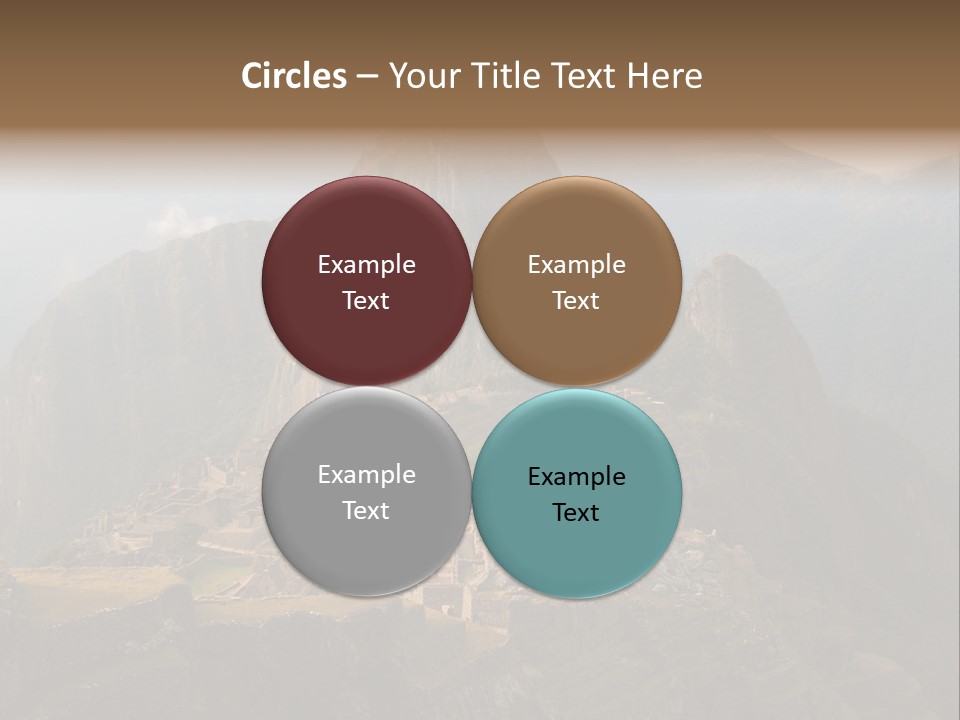 Landmark Walls Rock PowerPoint Template