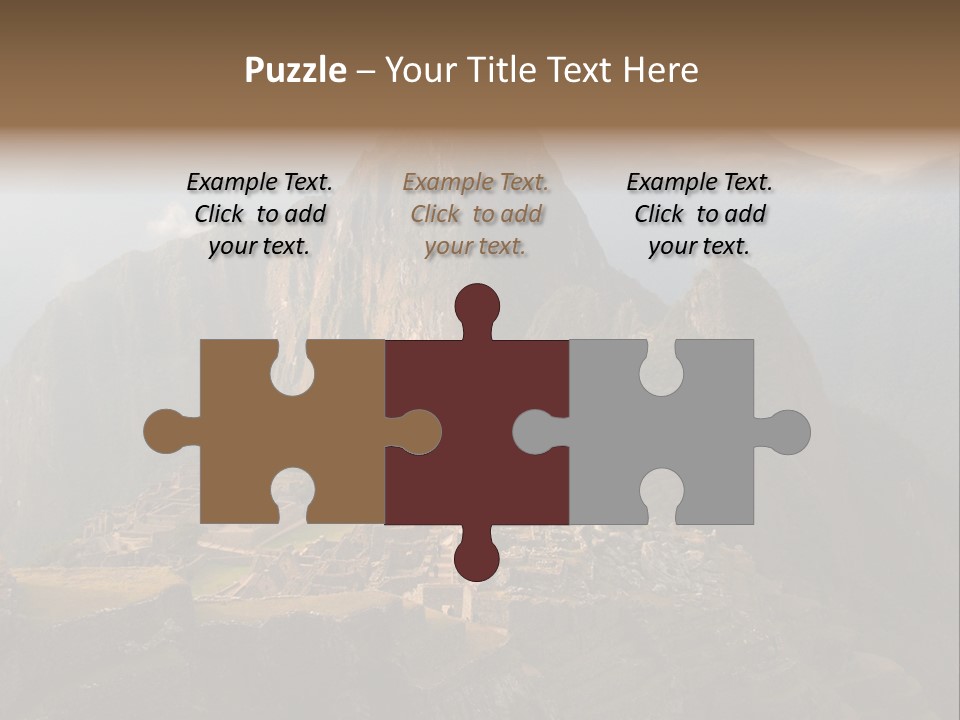 Landmark Walls Rock PowerPoint Template