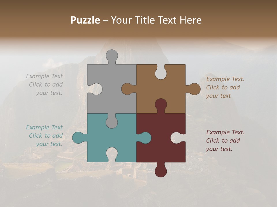 Landmark Walls Rock PowerPoint Template