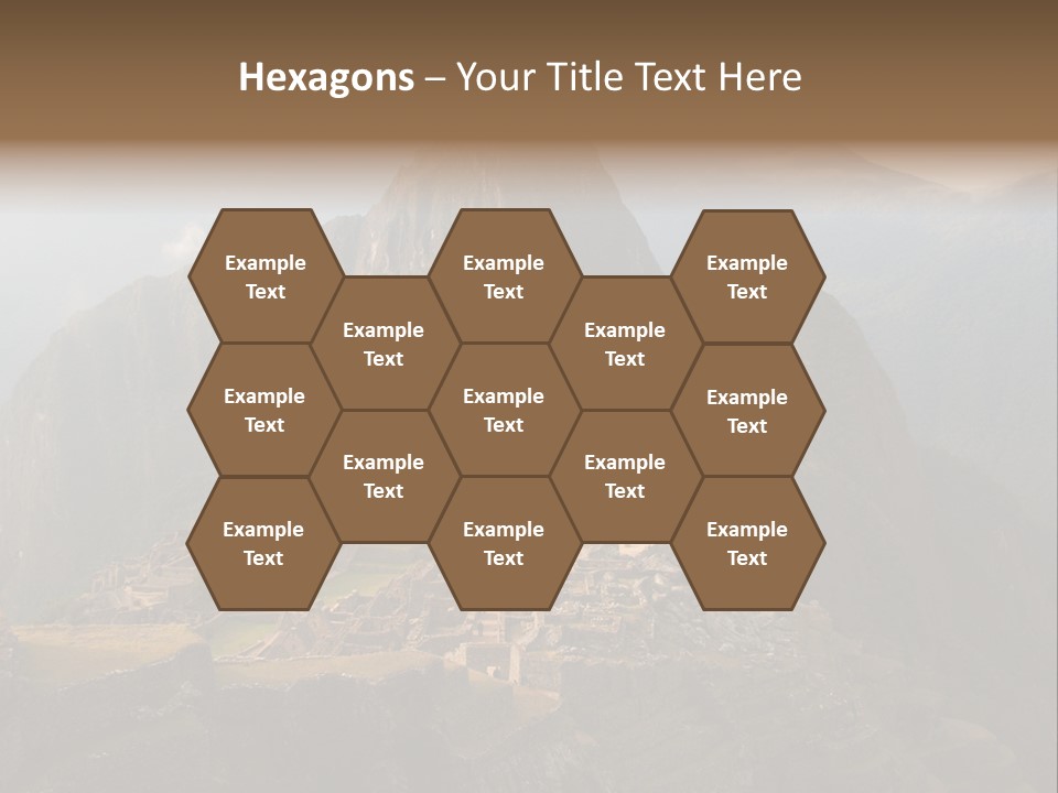 Landmark Walls Rock PowerPoint Template