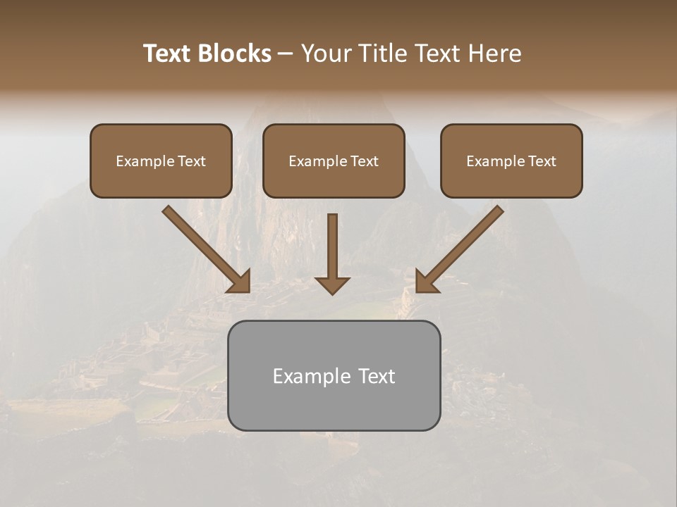 Landmark Walls Rock PowerPoint Template