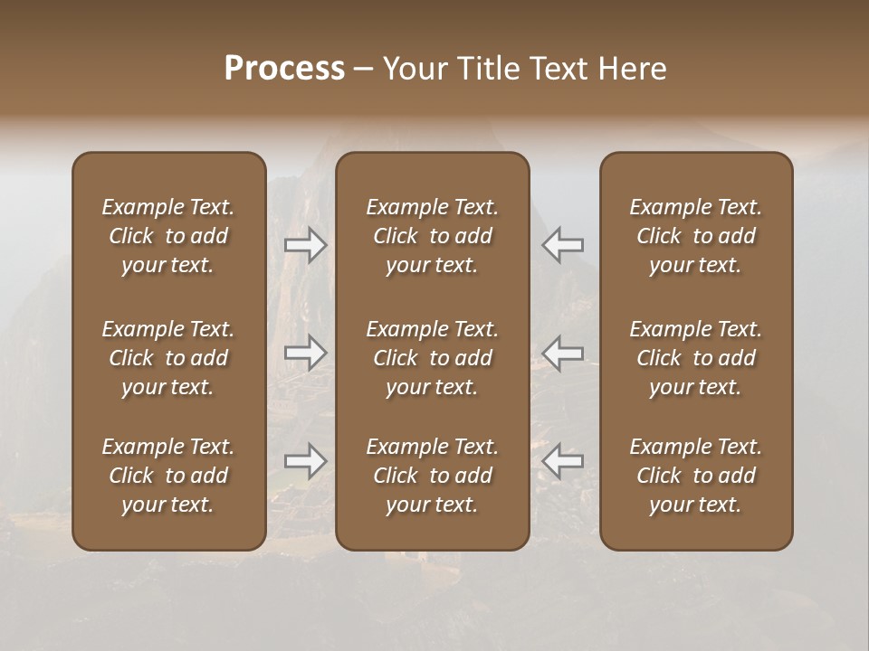 Landmark Walls Rock PowerPoint Template