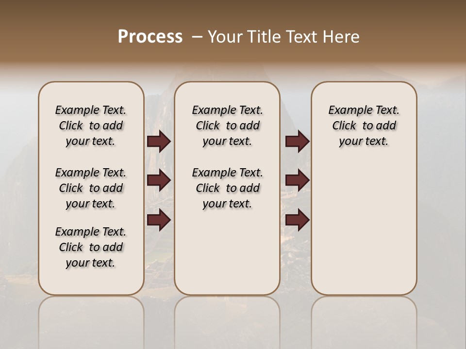 Landmark Walls Rock PowerPoint Template