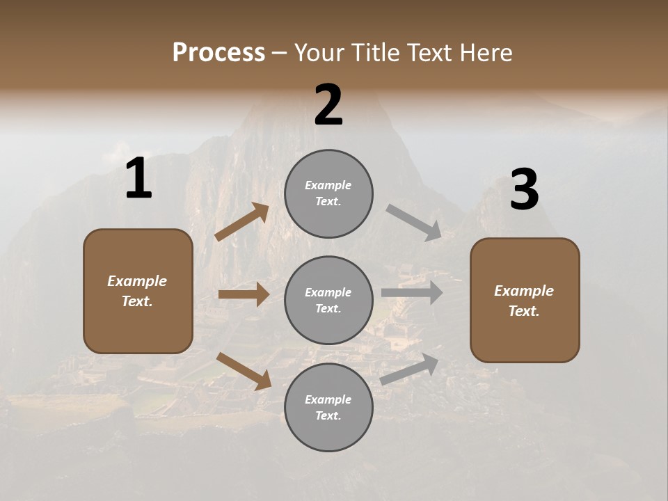 Landmark Walls Rock PowerPoint Template