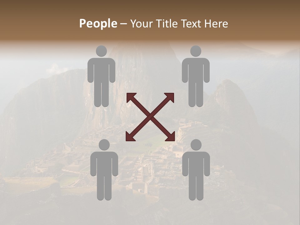 Landmark Walls Rock PowerPoint Template