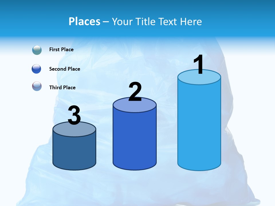 Trashbags Bin Junk PowerPoint Template