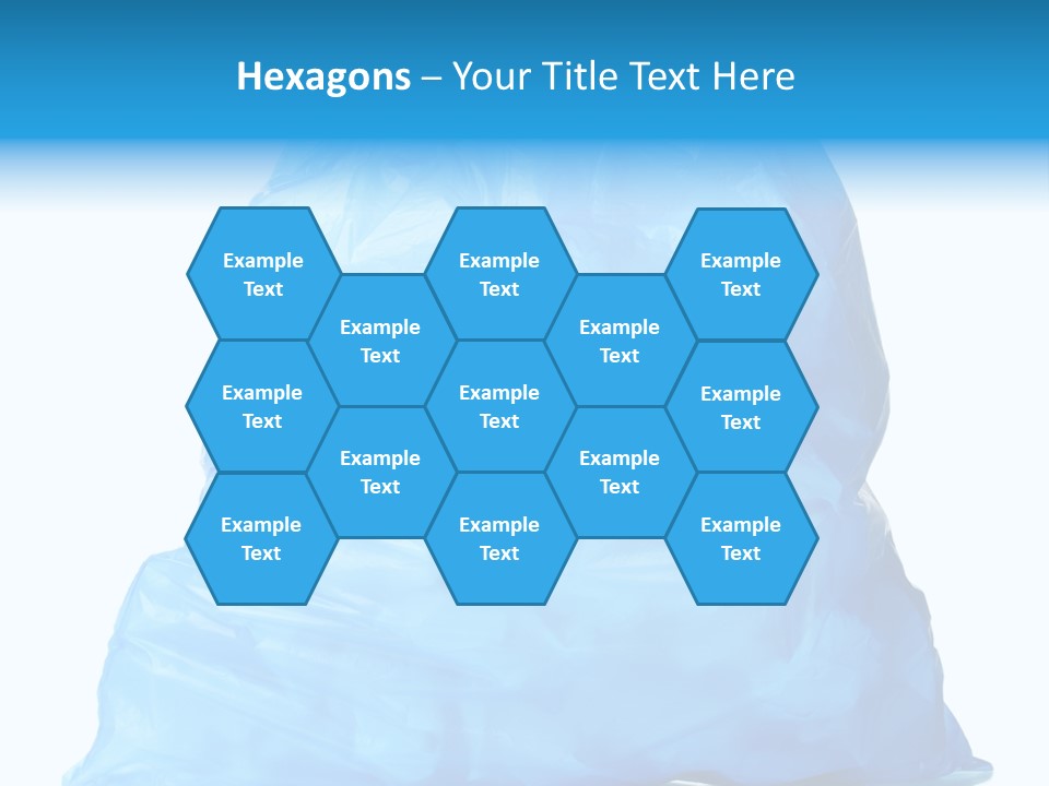 Trashbags Bin Junk PowerPoint Template