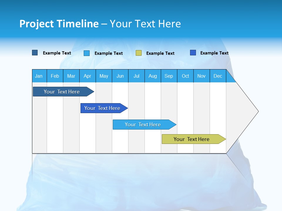 Trashbags Bin Junk PowerPoint Template